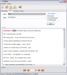 Módulo de Edição (clique para aumentar)